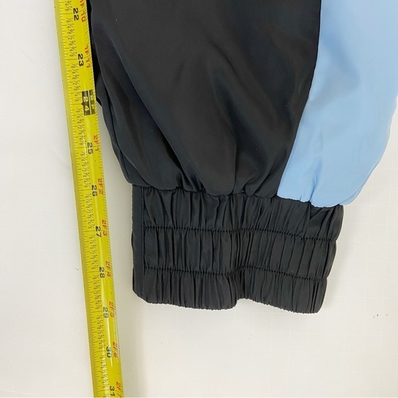 Aqua Colorblock Hooded Zip Ski Suit Blue Black Size S - Picture 10 of 10